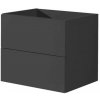 Mereo AIRA Skrinka pod umývadlo 608x528x465 mm, 2 zásuvky, antracit, CN750S Mereo AIRA Skrinka pod umývadlo 608x528x465 mm, 2 zásuvky, antracit, CN750S