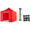 Nožnicový párty stan 3x3 m TENTino SMALL HEXAGON Farba opláštenia: 7A - ČERVENÁ Nožnicový párty stan 3x3 m TENTino SMALL HEXAGON Farba opláštenia: 7A - ČERVENÁ