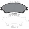 TEXTAR Sada brzdových platničiek kotúčovej brzdy 2597901 TEXTAR Sada brzdových platničiek kotúčovej brzdy 2597901