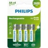 Philips AA 2600mAh 4ks R6B4B260/10 Philips AA 2600mAh 4ks R6B4B260/10