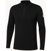 EGLOO MERINO DF WARM MAGNI pánske tričko s dlhým rukávom na zips, čierne Veľkosť: XL EGLOO MERINO DF WARM MAGNI pánske tričko s dlhým rukávom na zips, čierne Veľkosť: XL