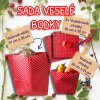 VOSKOVAK SADA ČERVENÁ - VESELÉ BODKY VOSKOVAK SADA ČERVENÁ - VESELÉ BODKY