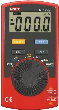 Merač univerzálny automatický vreckový multimeter UNI-T UT120C