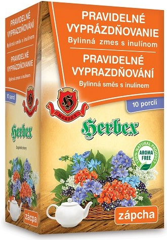 HERBEX Pravidelné vyprazdňování s inulinem 10 x 14 g