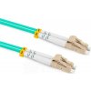 Optický patchcord LC/PC - LC/PC 30m 3mm, duplex, MM, 50/125, OM3 Optický patchcord LC/PC - LC/PC 30m 3mm, duplex, MM, 50/125, OM3