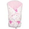 Klasická retro zavinovačka LALLY šnurovacia s výplňou,I love Girl Baby Nellys,ružová/biela Klasická retro zavinovačka LALLY šnurovacia s výplňou,I love Girl Baby Nellys,ružová/biela