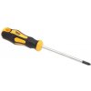 Skrutkovač PH 1 x 100 mm, žltočierna rukoväť, PRO-TECHNIK Skrutkovač PH 1 x 100 mm, žltočierna rukoväť, PRO-TECHNIK