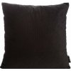 Eurofirany Obliečka na vankúš ELIZA z jemného zamatu s drobným reliéfnym vzorom čierna Polyester 40x40 cm - možnosť úpravy rozmeru Eurofirany Obliečka na vankúš ELIZA z jemného zamatu s drobným reliéfnym vzorom čierna Polyester 40x40 cm - možnosť úpravy rozmeru