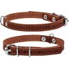 Kožený obojok pre psa klasický Waudog veľ. M/L Kožený obojok pre psa klasický Waudog veľ. M/L