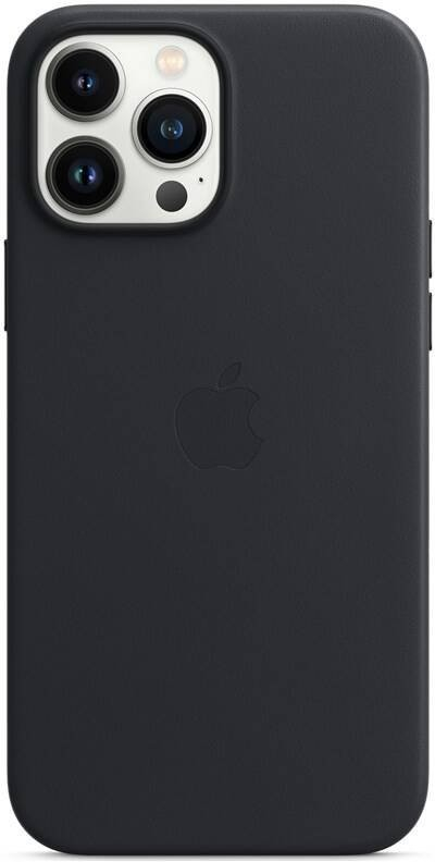 Apple iPhone 13 Pro Max Leather Case with MagSafe, midnight MM1R3ZM/A