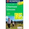 Chiemsee, Simssee (Kompass - 792) - turistická mapa Chiemsee, Simssee (Kompass - 792) - turistická mapa