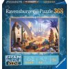RAVENSBURGER Únikové EXIT puzzle Kids Kosmická bouře 368 dílků RAVENSBURGER Únikové EXIT puzzle Kids Kosmická bouře 368 dílků