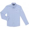 Tommy Hilfiger Boys Stretch Oxford Shirt L/S modrá Tommy Hilfiger Boys Stretch Oxford Shirt L/S modrá