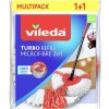 Hlavica na mop Vileda TURBO 2v1, 1+1 zadarmo, náhradná handra Hlavica na mop Vileda TURBO 2v1, 1+1 zadarmo, náhradná handra