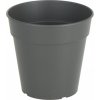 Nohel garden Kvetináč MADAGASCAR plastový antracitový 27x25cm Nohel garden Kvetináč MADAGASCAR plastový antracitový 27x25cm