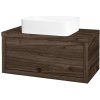 Dreja Umývadlová skriňa STORM SZZ 80 (umývadlo Joy) - D25 Teak / D25 Teak Dreja Umývadlová skriňa STORM SZZ 80 (umývadlo Joy) - D25 Teak / D25 Teak