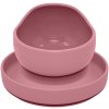 PETITE&MARS Set jedálenský silikónový TAKE&MATCH tanier miska Dusty Pink 6m+ VP-F171135 2 ks PETITE&MARS Set jedálenský silikónový TAKE&MATCH tanier miska Dusty Pink 6m+ VP-F171135 2 ks