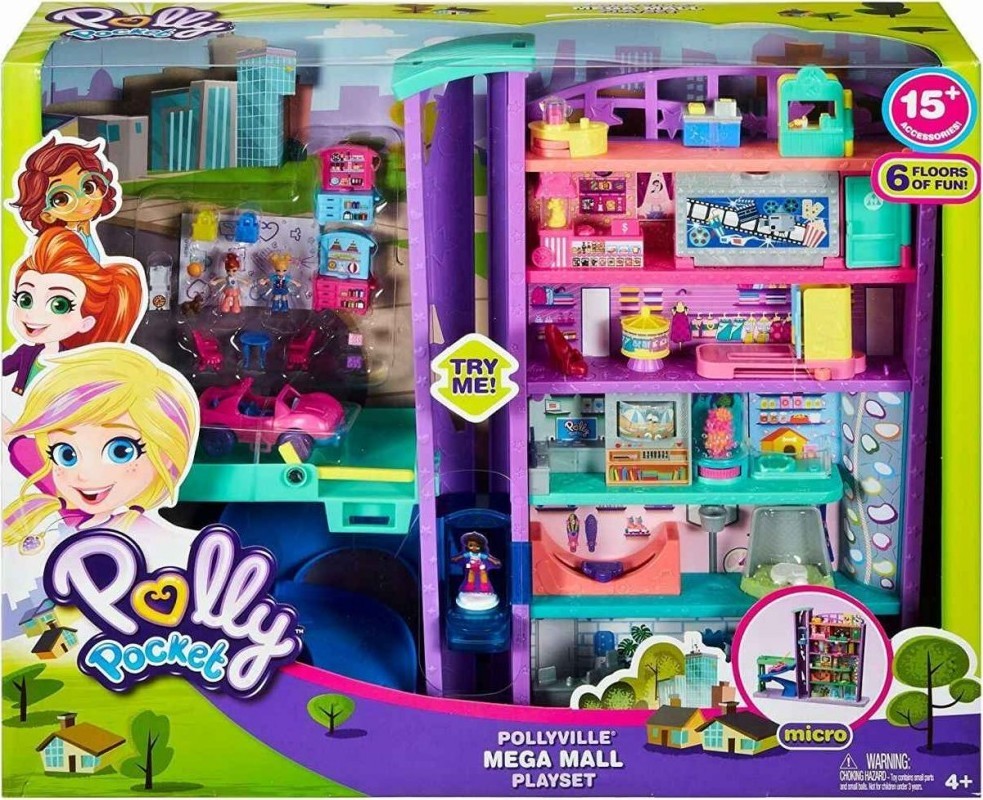 Mattel Polly Pocket obchodní centrum GXP
