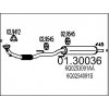 Predný tlmič výfuku MTS 01.30036 01.30036 Predný tlmič výfuku MTS 01.30036 01.30036
