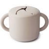 Mushie Baby Snack Cup hrnček na desiatu/olovrant Ivory 1 ks Mushie Baby Snack Cup hrnček na desiatu/olovrant Ivory 1 ks