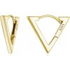 Olivie Strieborné náušnice TROJUHOLNÍK GOLD 8643 Ag 925; ≤2,0 g. Olivie Strieborné náušnice TROJUHOLNÍK GOLD 8643 Ag 925; ≤2,0 g.