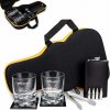 Whisky set v puzdre pre hudobníkov - ploskačka a poháre s príslušenstvom Whisky set v puzdre pre hudobníkov - ploskačka a poháre s príslušenstvom