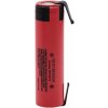 Li-Pol batéria NCR18650GA, 3500mAh s páskovými vývodmi Li-Pol batéria NCR18650GA, 3500mAh s páskovými vývodmi