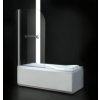 Glass L1 80, sklápacia stena nad vaňu Glass L1 80, sklápacia stena nad vaňu