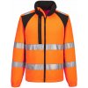 PORTWEST HI-VIS WX2 CD807 ECO / Fleecová reflexná mikina - HV oranžová/čierna 5XL PORTWEST HI-VIS WX2 CD807 ECO / Fleecová reflexná mikina - HV oranžová/čierna 5XL