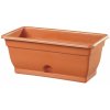 Nohel Garden Truhlík samozavlažovací BELL MAXI plast terakota 100x40x36cm Nohel Garden Truhlík samozavlažovací BELL MAXI plast terakota 100x40x36cm
