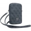 Guess PU 4G Triangle Logo Taška na Telefon se Zipem Black GUWBZP4GFTSK Guess PU 4G Triangle Logo Taška na Telefon se Zipem Black GUWBZP4GFTSK