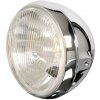 HIGHS BRITISH-STYLE HEADLIGHT 7INCH, CHR HIGHS BRITISH-STYLE HEADLIGHT 7INCH, CHR