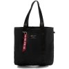 Alpha Industries LABEL Shopping bag nákupná taška čierna