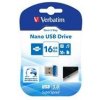 VERBATIM STORE N STAY NANO 16GB USB 3.0 ČERNÁ VERBATIM STORE N STAY NANO 16GB USB 3.0 ČERNÁ