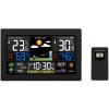 Meteostanica Solight, XL farebný LCD displej, teplota, vlhkosť, tlak, RCC, čierna TE81XL