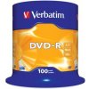 Verbatim DVD-R 4,7GB 16x, 100ks Verbatim DVD-R 4,7GB 16x, 100ks