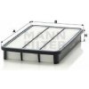 Vzduchový filter MANN-FILTER C 3145 Vzduchový filter MANN-FILTER C 3145
