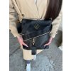 Čierna crossbody kabelka Laura Biaggi - veľká a štýlová Čierna crossbody kabelka Laura Biaggi - veľká a štýlová