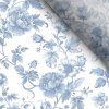 Takoy Mäkký tyl blue flowers-NS-18788 Takoy Mäkký tyl blue flowers-NS-18788