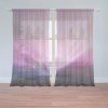 Sablio Záclony Fialová žiara: 2ks 150x250cm Sablio Záclony Fialová žiara: 2ks 150x250cm
