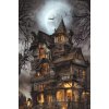 Norimpex diamantové malování Strašidelný dům 30 x 40cm