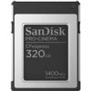 SanDisk CFexpress karta 320GB PRO-CINEMA Typ B (R:1700/W:1500 MB/s) SDCFEC-320G-GN4NN SanDisk CFexpress karta 320GB PRO-CINEMA Typ B (R:1700/W:1500 MB/s) SDCFEC-320G-GN4NN
