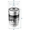 Palivový filter UFI 24.351.00