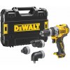 DCD703NT DEWALT 12V AKU BEZUHLÍKOVÁ VRTAČKA S VÝMĚNNÝMI HLAVAMI, BEZ BATERIE A NABÍJEČKY, KUFR T-STAK DCD703NT DEWALT 12V AKU BEZUHLÍKOVÁ VRTAČKA S VÝMĚNNÝMI HLAVAMI, BEZ BATERIE A NABÍJEČKY, KUFR T-STAK