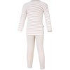 Little Angel Pyžamo DR šmyk Outlast® Pruh biela káva/latte Veľ. 110 Little Angel Pyžamo DR šmyk Outlast® Pruh biela káva/latte Veľ. 110