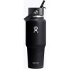 Izolovaná fľaša so slamkou Hydro Flask WM Travel Bottle 946 ml - čierna Izolovaná fľaša so slamkou Hydro Flask WM Travel Bottle 946 ml - čierna