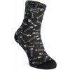Dámske ponožky Karpos Green Fire Socks - black/ombre blue/aquamarine Dámske ponožky Karpos Green Fire Socks - black/ombre blue/aquamarine