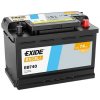 Autobatéria EXIDE Excell 74Ah, 680A, 12V, EB740 Autobatéria EXIDE Excell 74Ah, 680A, 12V, EB740