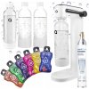 Saturátor na sódovú vodu AQUAFLOOW, CO2 bombička, 3x fľaša na vodu + BOLERO Saturátor na sódovú vodu AQUAFLOOW, CO2 bombička, 3x fľaša na vodu + BOLERO