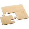 Bambusové podtácky puzzle – sada 4 ks Bambusové podtácky puzzle – sada 4 ks